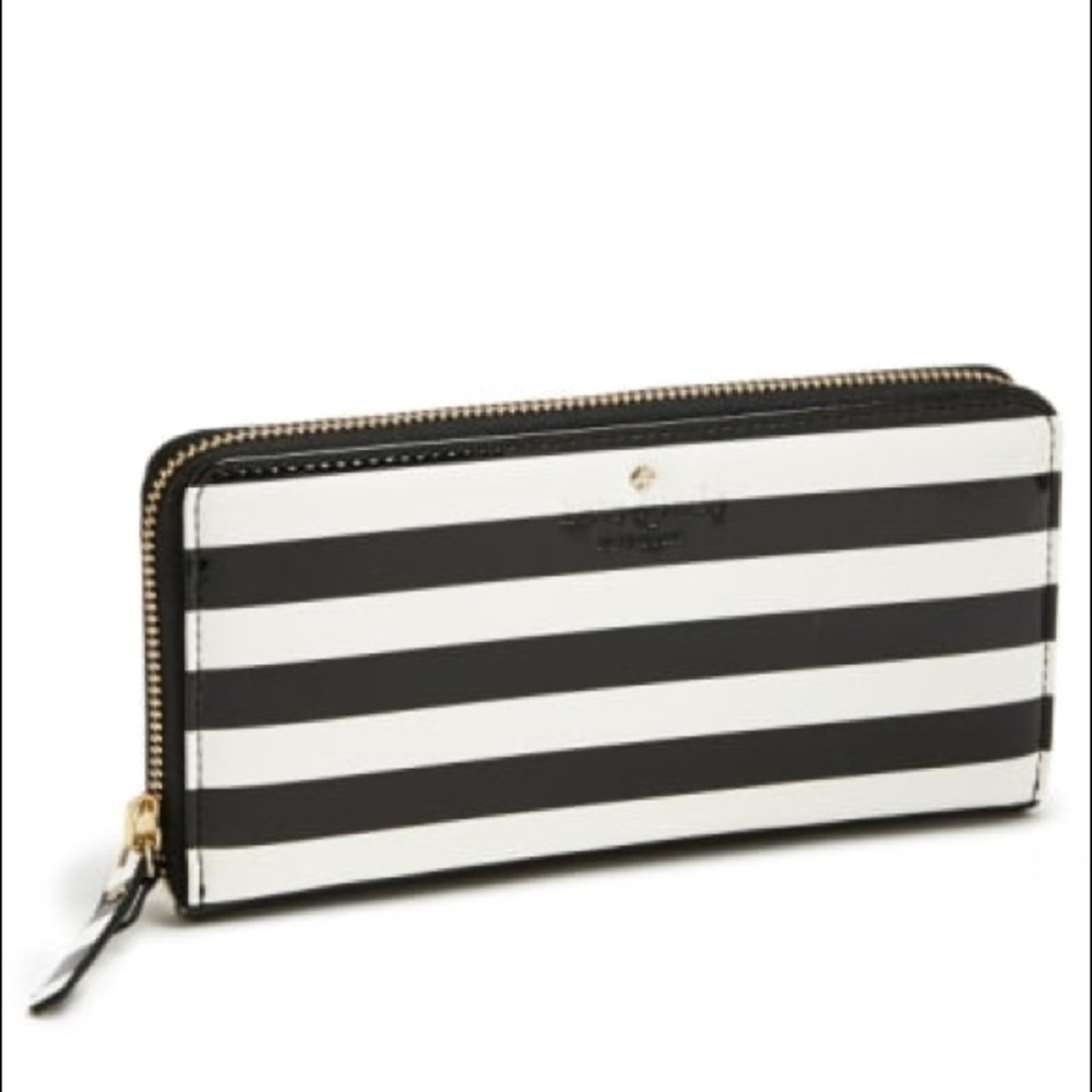 Kate Spade Harrison Street Stripe Lacey Wallet